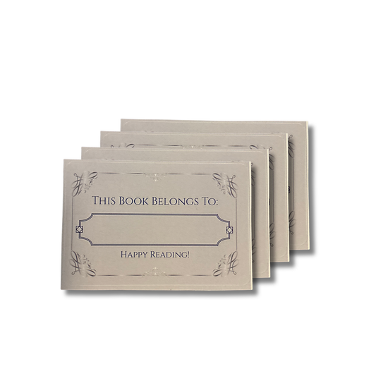 Bookplate stickers